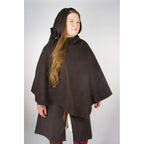 Product image Medieval Hood Egill with Embroidery brown