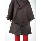 Product image Medieval Hood Egill with Embroidery brown