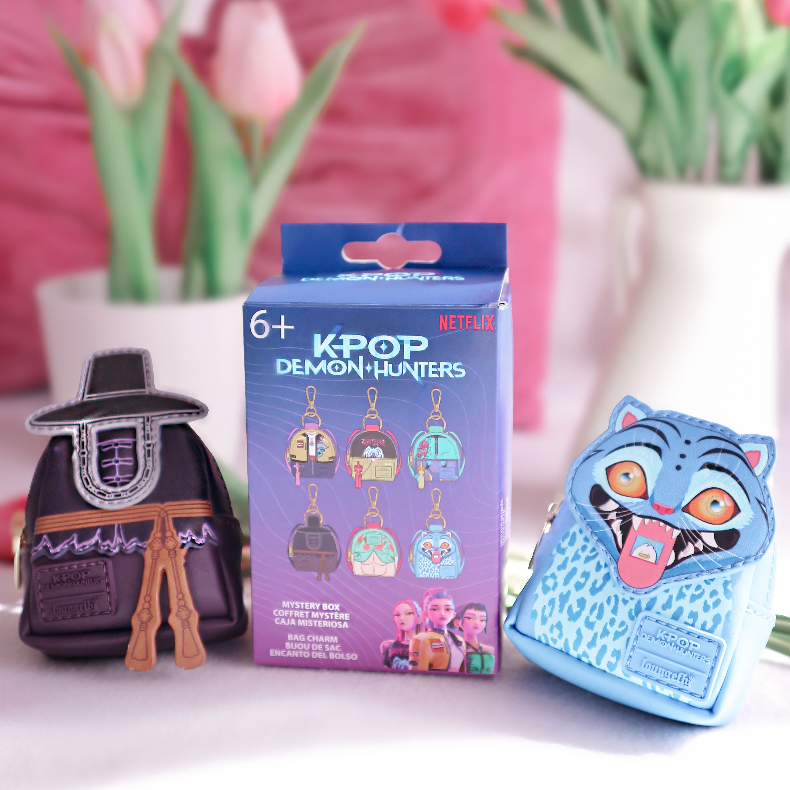 Product image KPop Demon Hunters – Mystery Mini Backpack Keychain Funko Loungefly