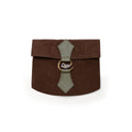 Product image Medieval Leather Belt Pouch Will with Dragon Clasp