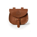Product image Medieval Leather Belt Pouch Erin with Celtic Embossing