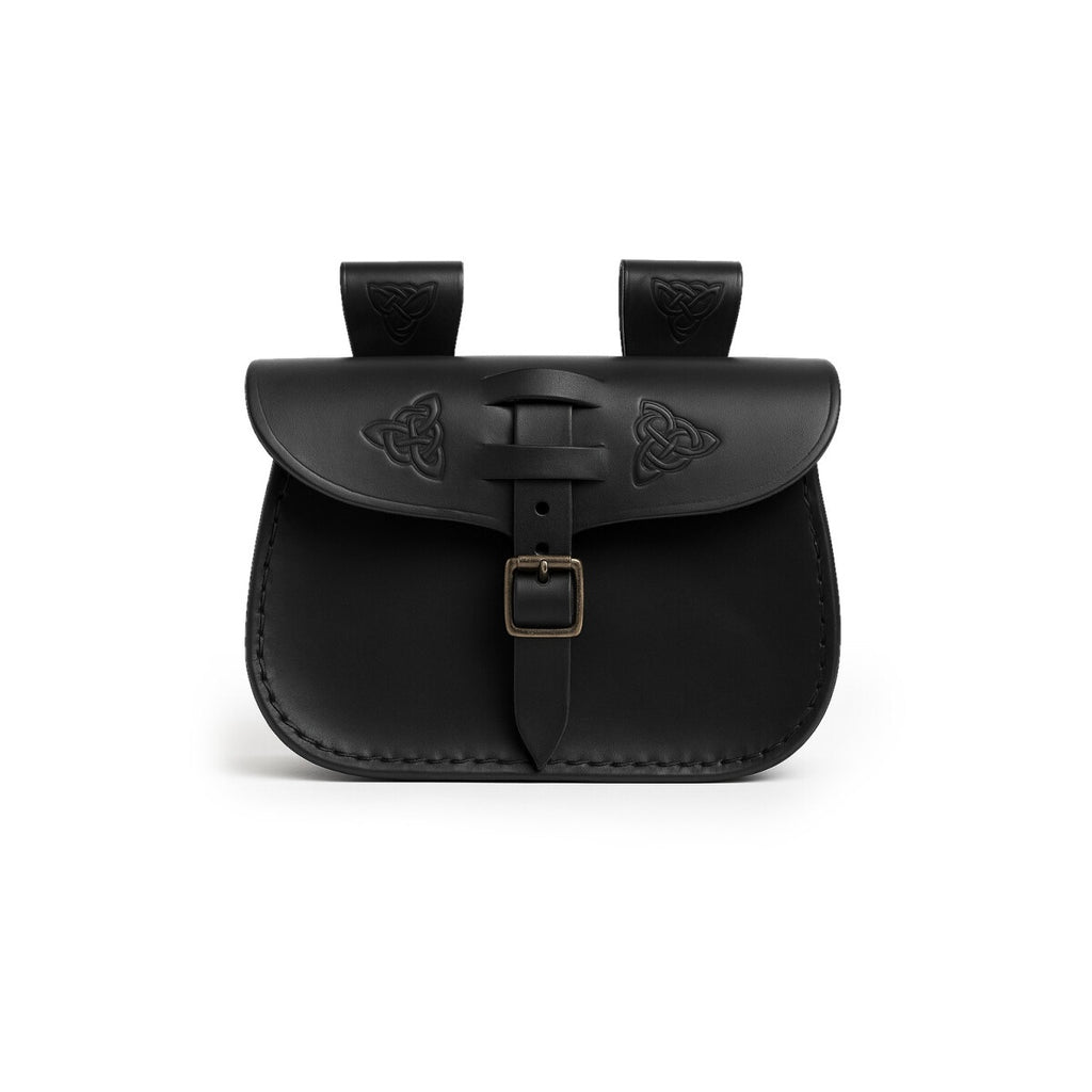 Product image Medieval Belt Pouch Alba with Embossing Black