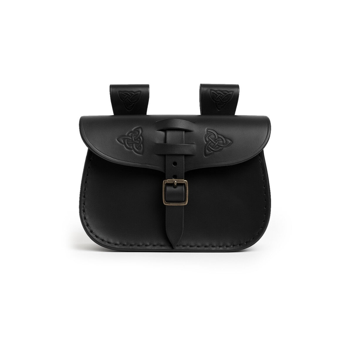Product image Medieval Belt Pouch Alba with Embossing Black