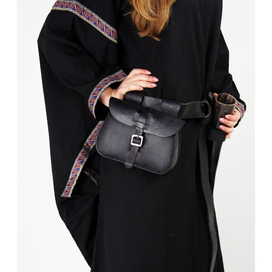 Product image Medieval Belt Pouch Alba with Embossing Black