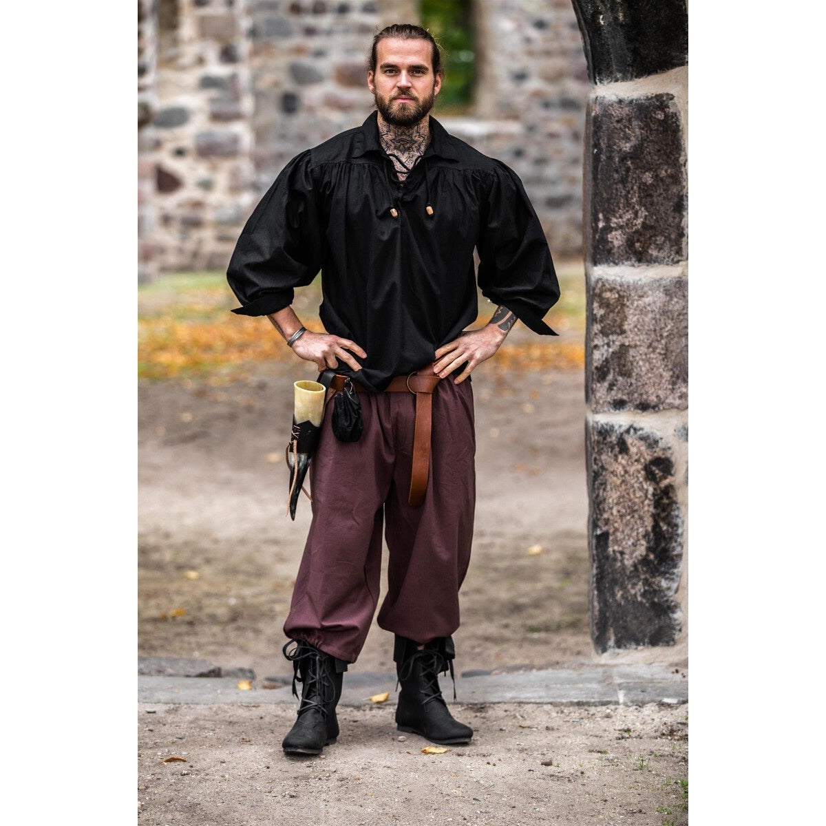 Product image Medieval Knee Breeches Vincent dark brown
