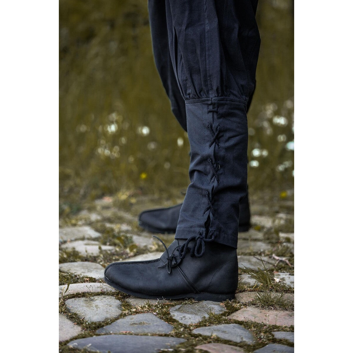 Product image Medieval Trousers Tiago with Leg Lacing black