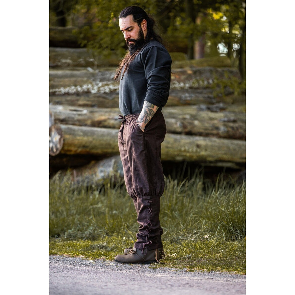 Product image Medieval Woolen Trousers Jorgen brown