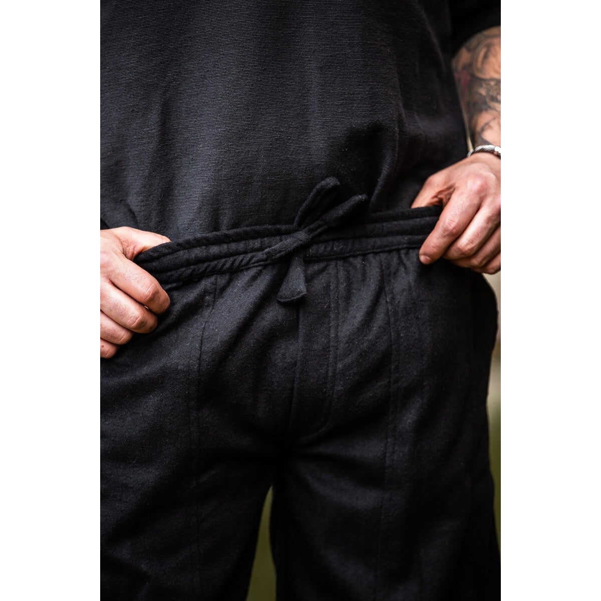 Product image Medieval Woolen Trousers Jorgen black