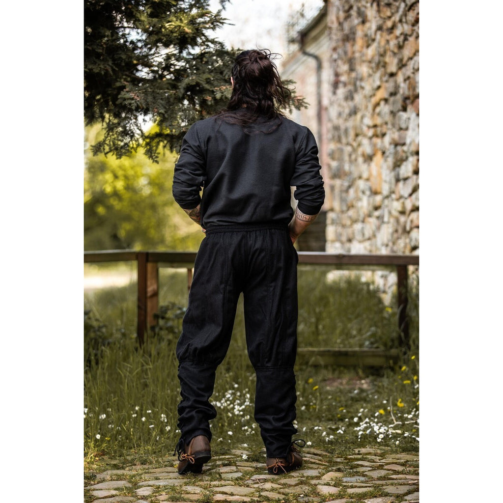 Product image Medieval Woolen Trousers Jorgen black