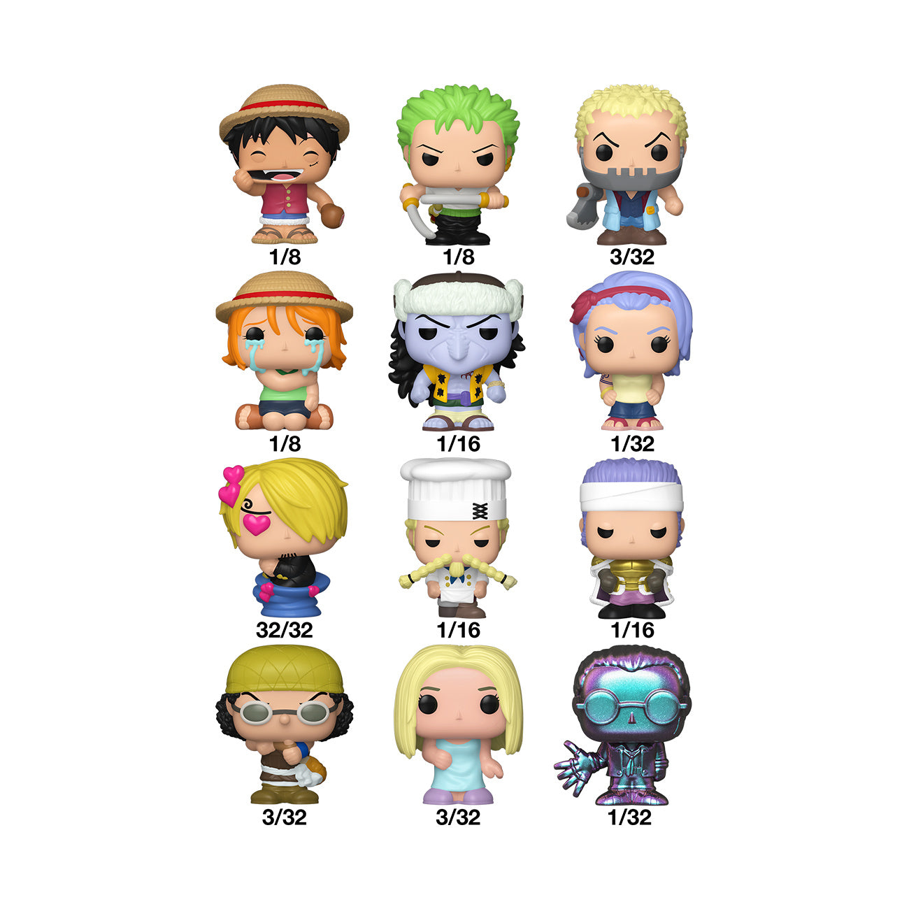 Product image One Piece - Mystery Bitty Pop Funko Figure Display E1093601