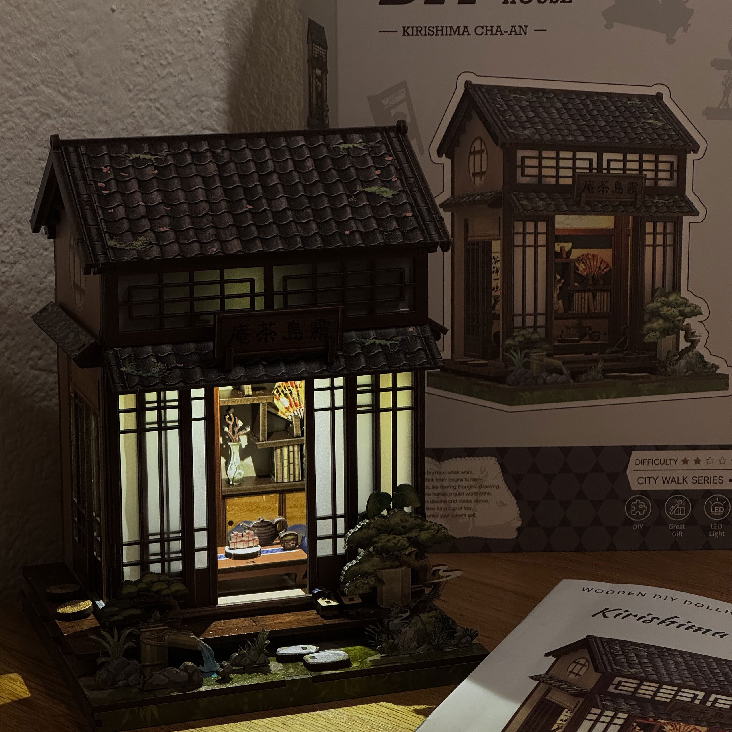 Product image CuteBee - Kirishima Cha-an Miniature House Book Nook Model Kit