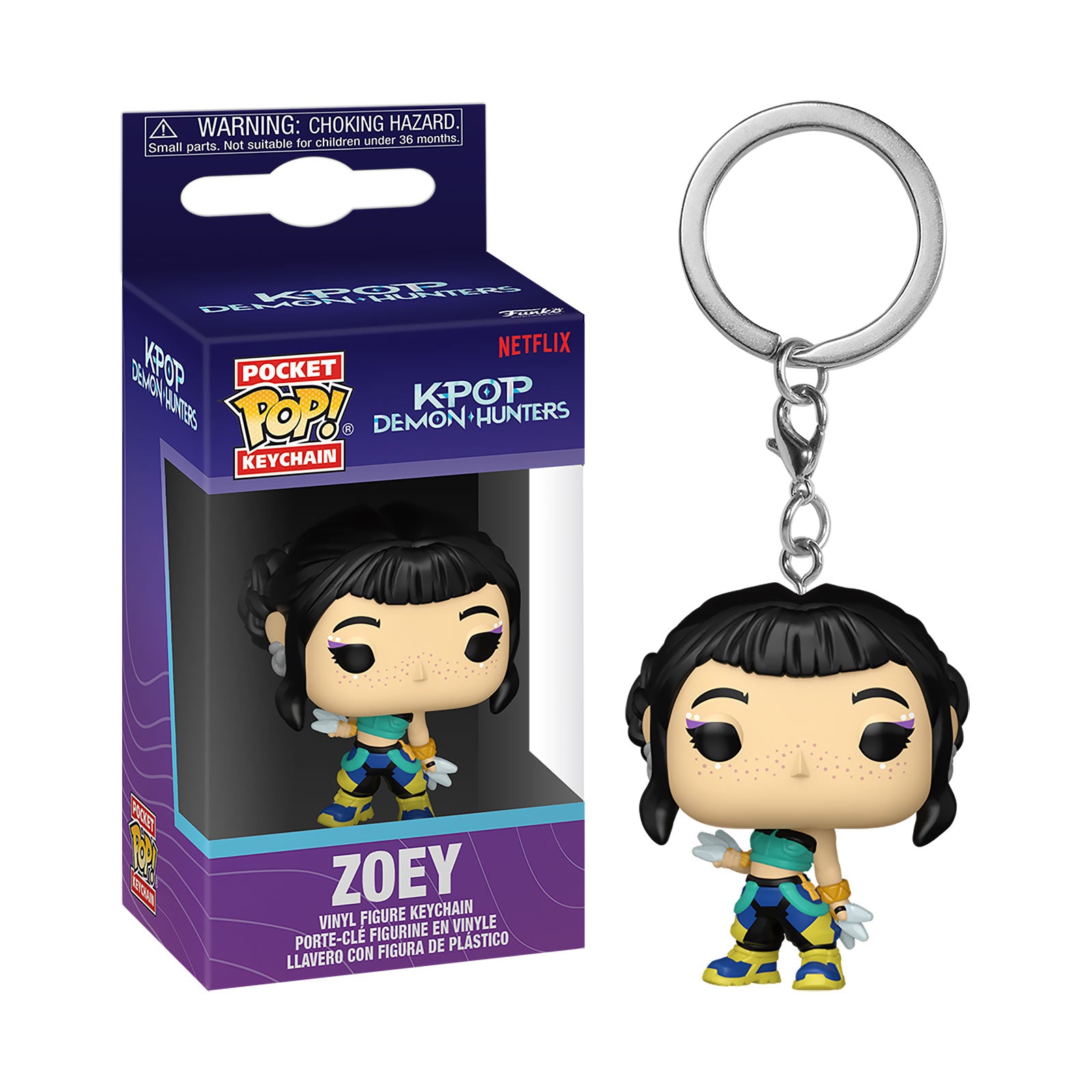 Product image KPop Demon Hunters - Zoey Funko Pop Keychain