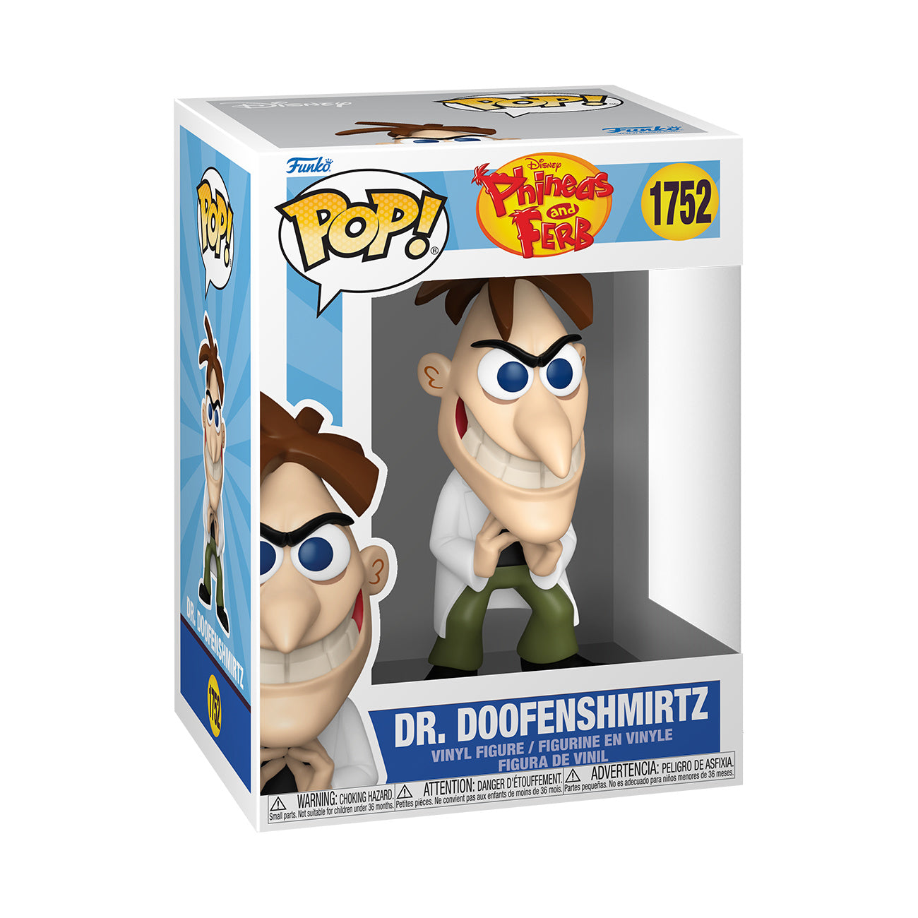 Product image Phineas and Ferb - Dr. Doofenshmirtz Funko Pop! Figure