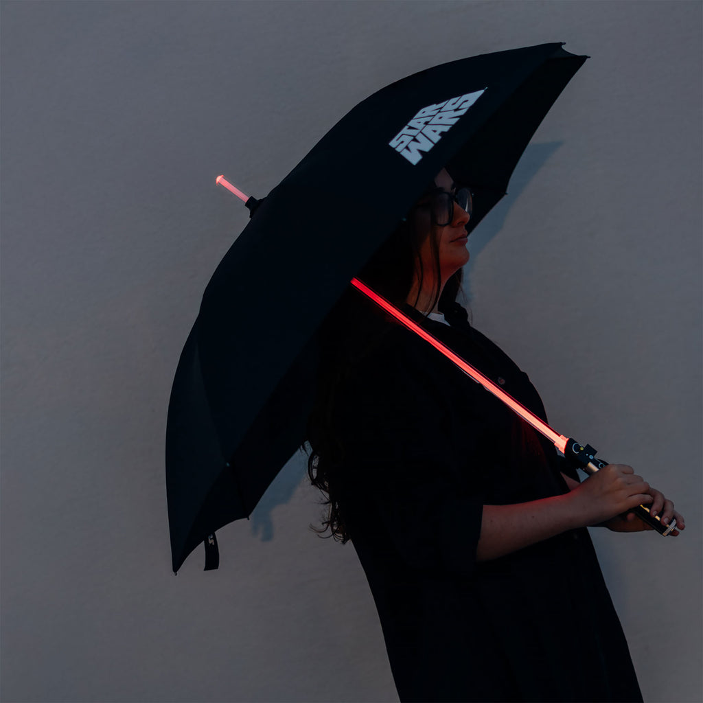 Product image Darth Vader Lightsaber Umbrella with Light-Up Function - Star Wars