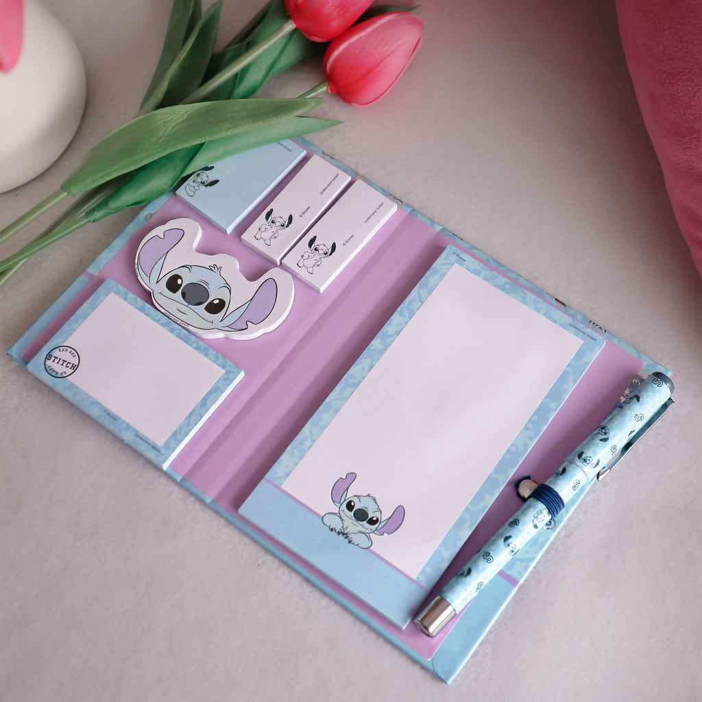Product image Stitch Notepad Set with Pen - Lilo & Stitch
