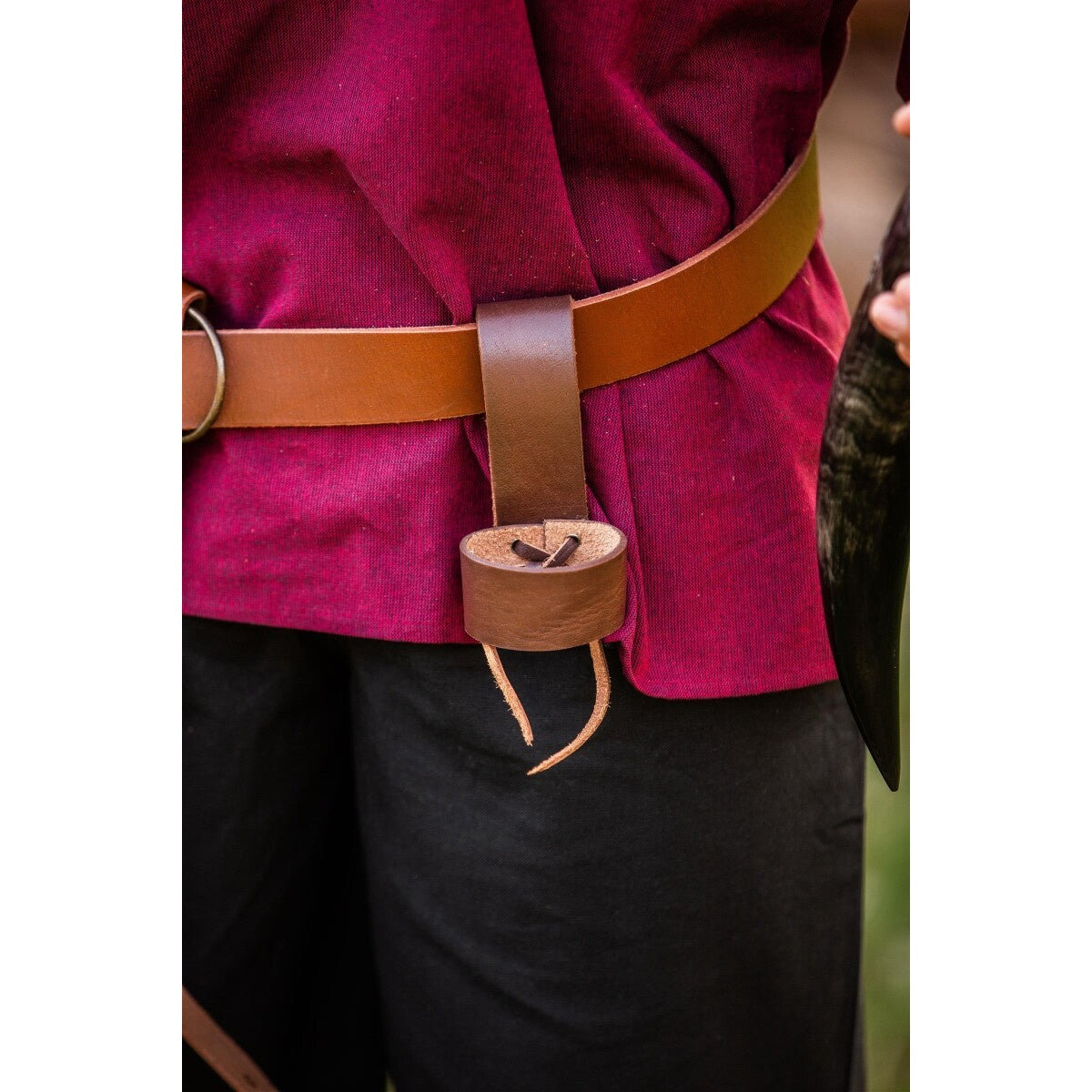 Product image Medieval Leather Horn Holder