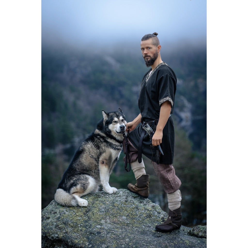 Product image Medieval Short-Sleeve Tunic Loki black