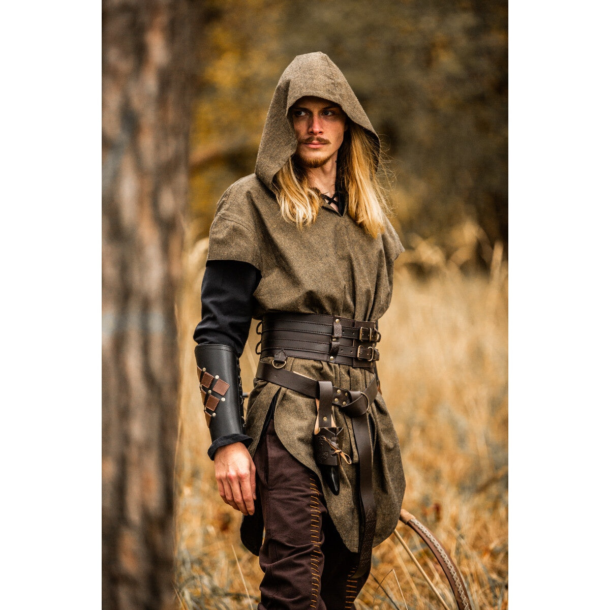 Product image Medieval Ranger Tunic Arais green