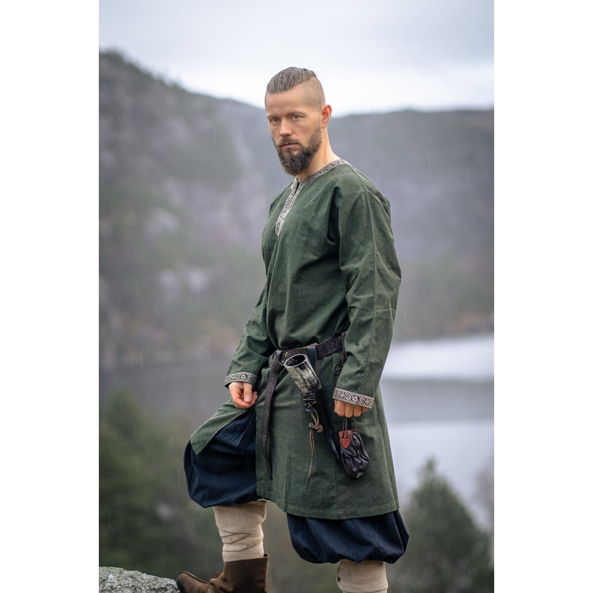 Product image Medieval Viking Tunic Aegir green