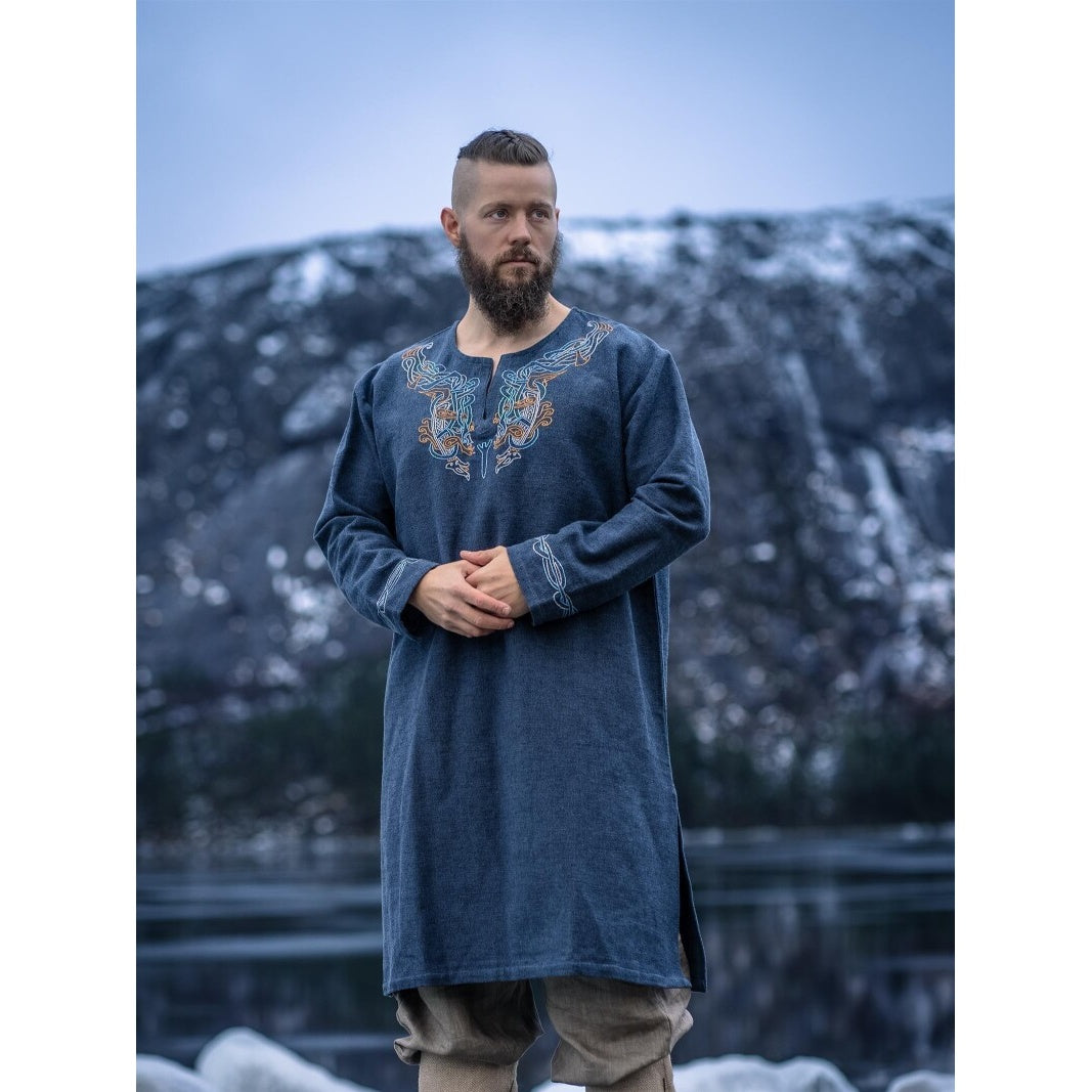 Product image Medieval Viking Tunic Snorri gray-blue