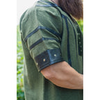 Product image Medieval Viking Tunic Rollo Short Sleeve Green