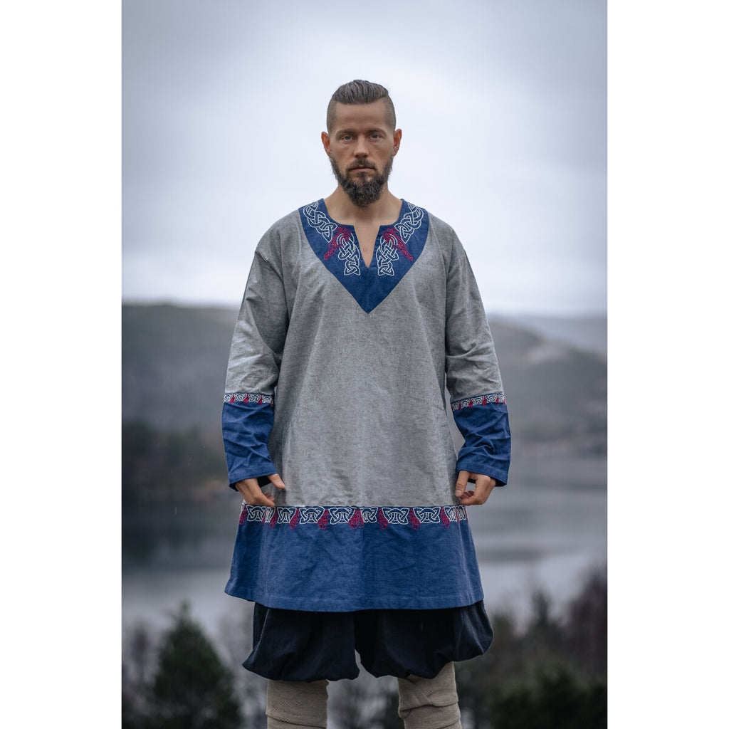 Product image Medieval Viking Tunic Freydis grey