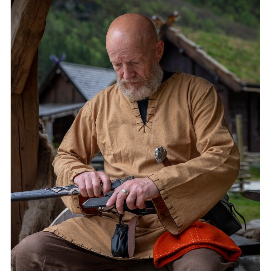 Product image Medieval Viking Tunic Erwin honey brown