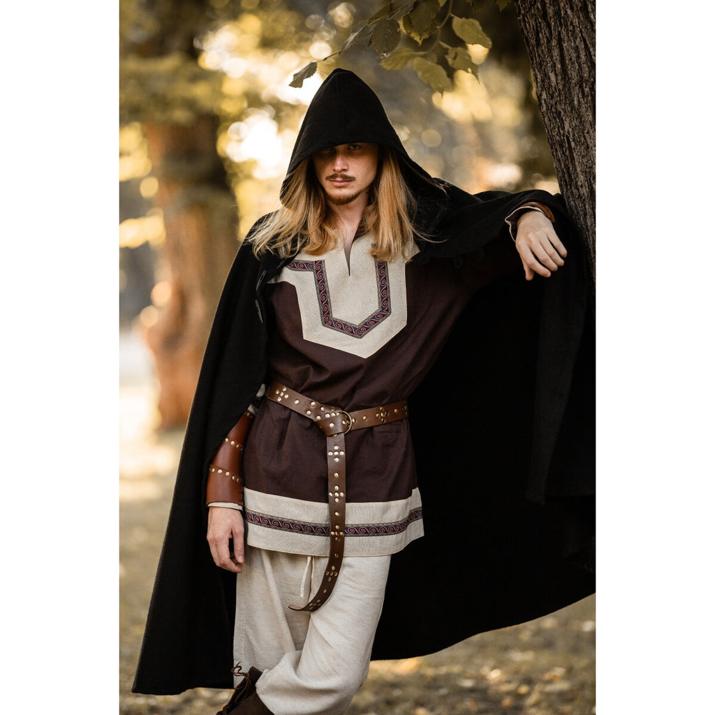 Product image Medieval Celtic Tunic Aidan dark brown-beige