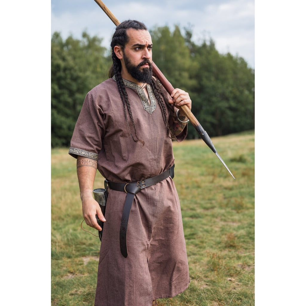 Product image Medieval Short-Sleeve Tunic Richard chestnut