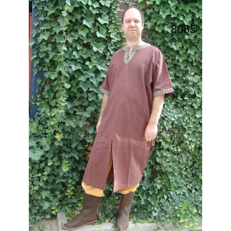 Product image Medieval Short-Sleeve Tunic Richard chestnut