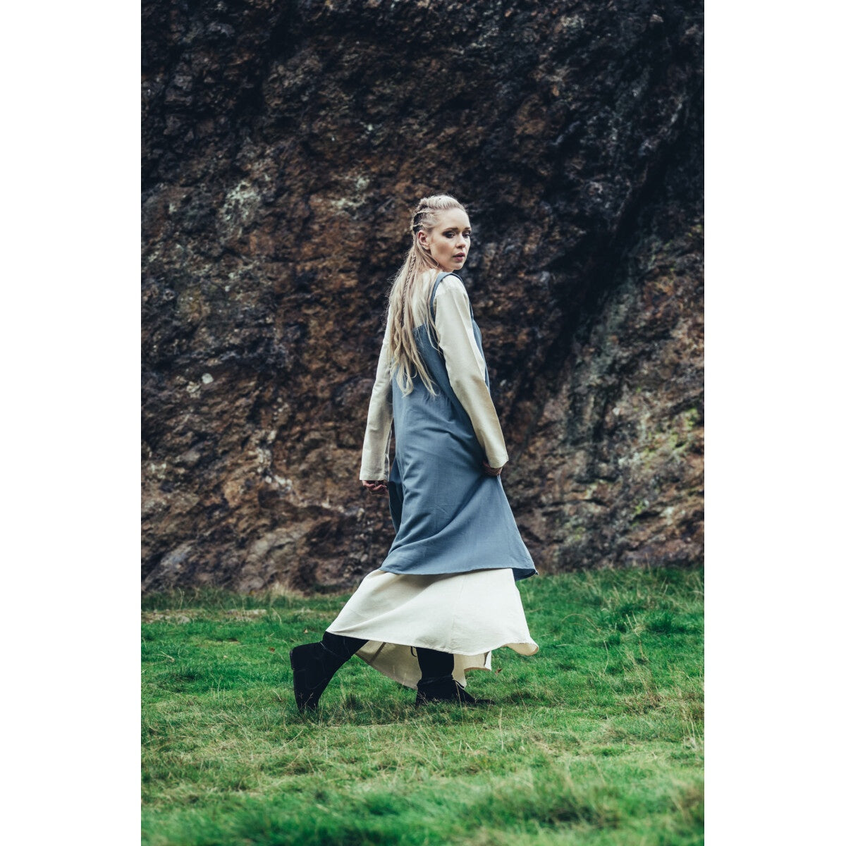 Product image Medieval Viking Overdress Inka dove blue