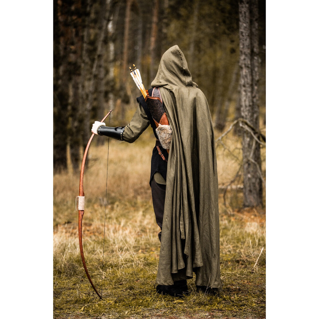 Product image Medieval Linen Cloak Mimir green