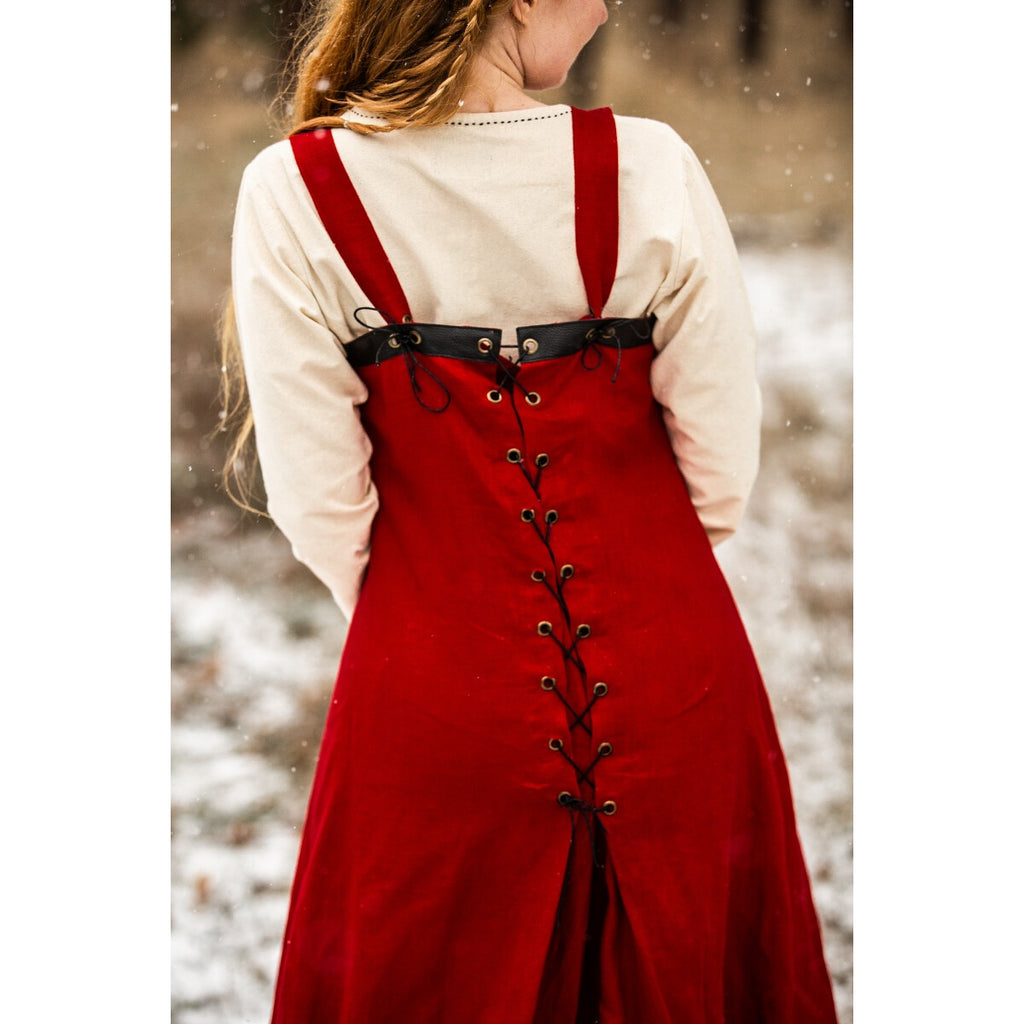 Product image Medieval Viking Overdress Alena red