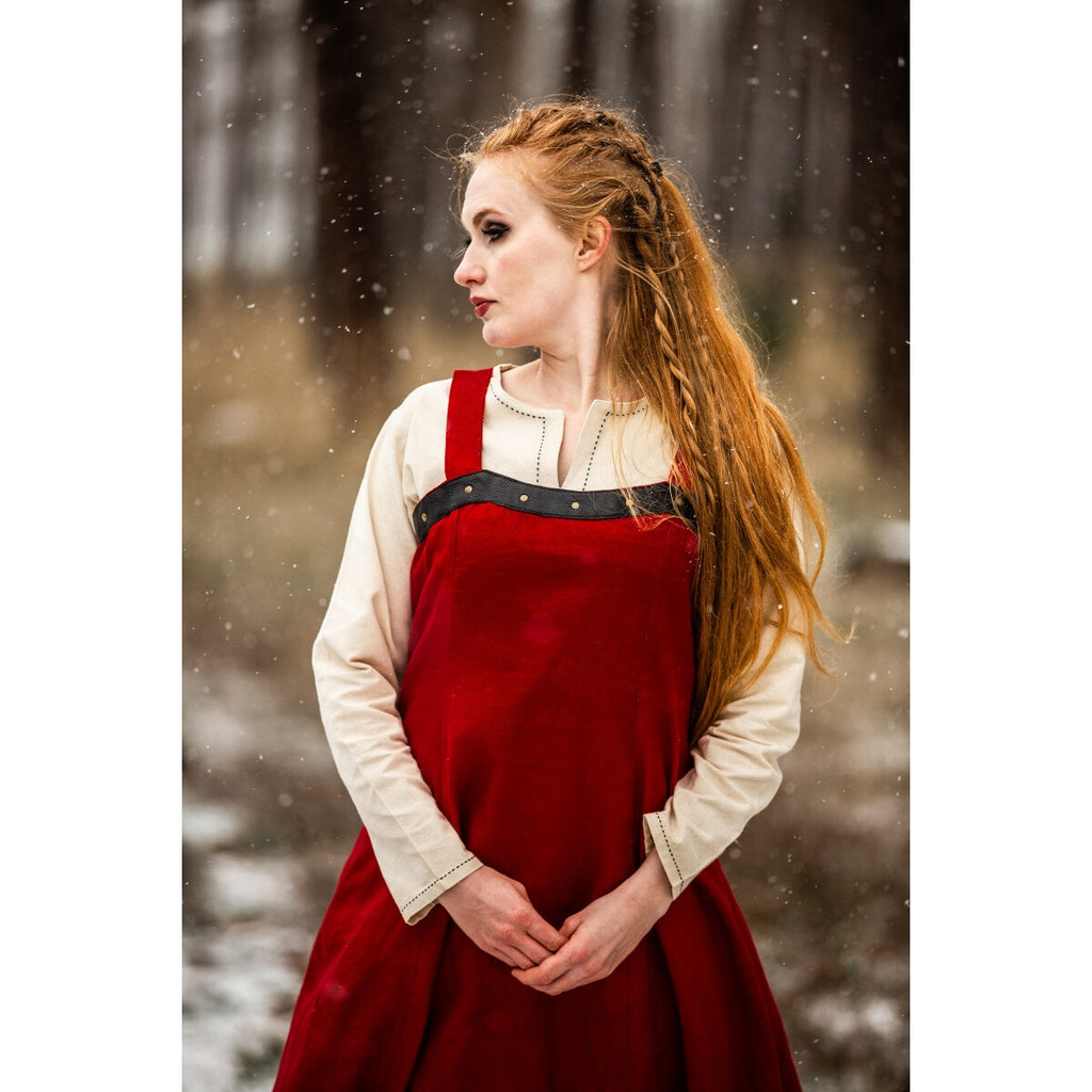 Product image Medieval Viking Overdress Alena red