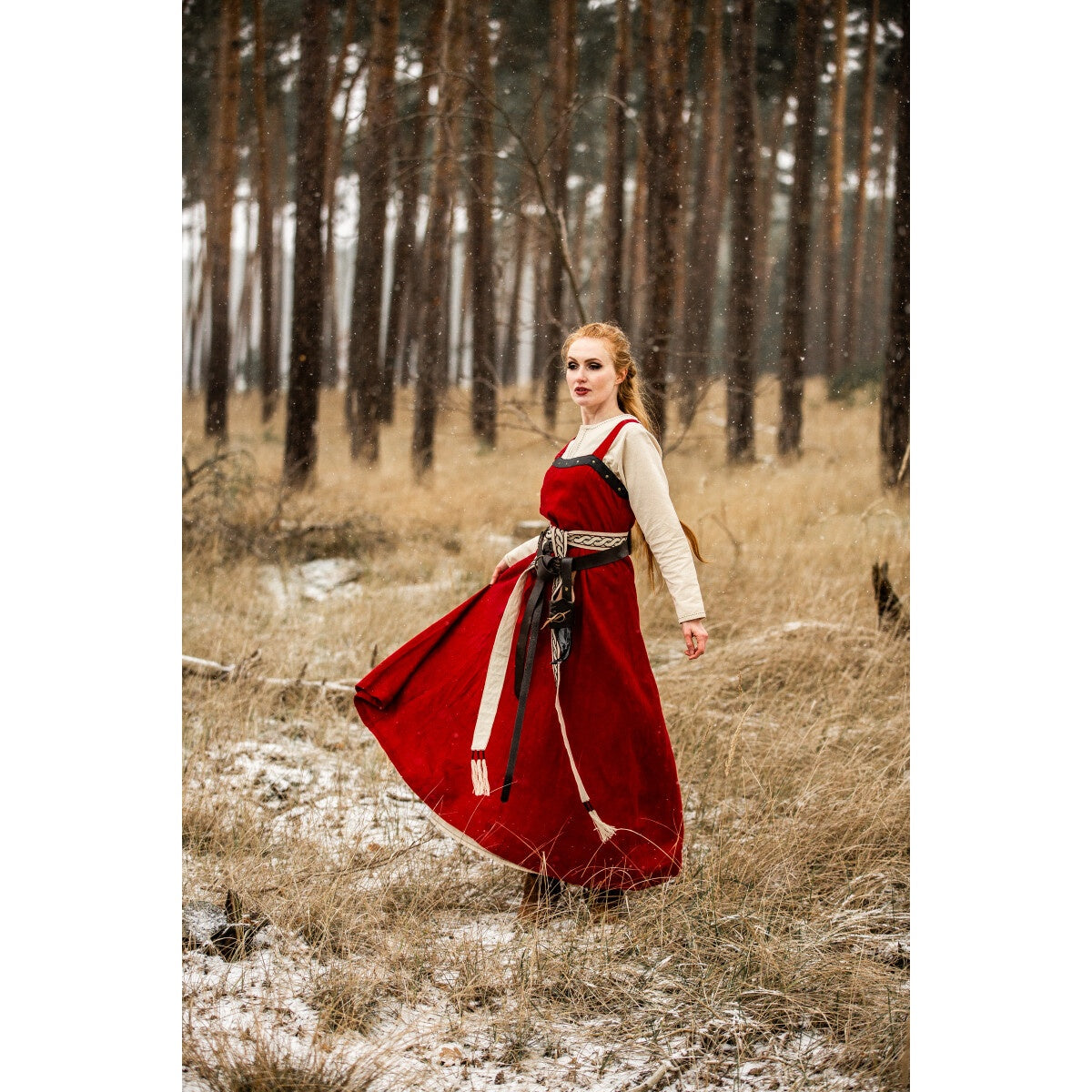 Product image Medieval Viking Overdress Alena red