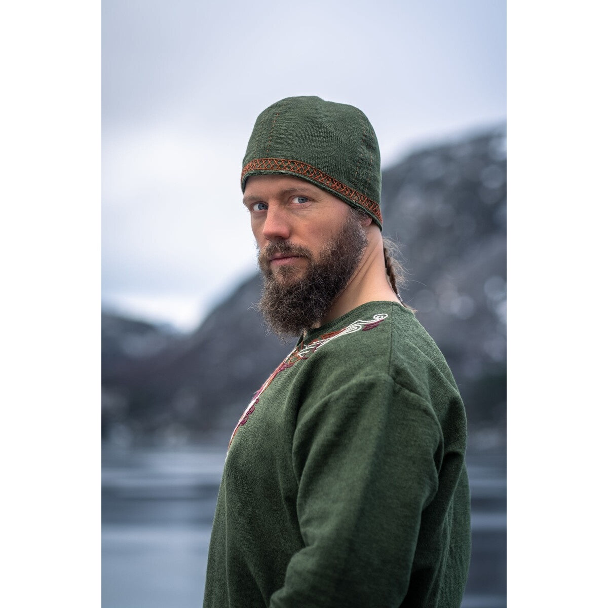 Product image Medieval Viking Cap Anders green