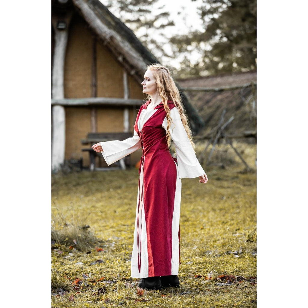Product image Medieval Dress Genefe red-beige