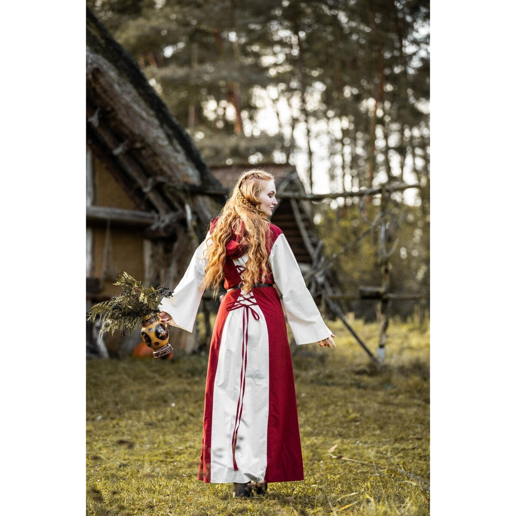 Product image Medieval Dress Genefe red-beige