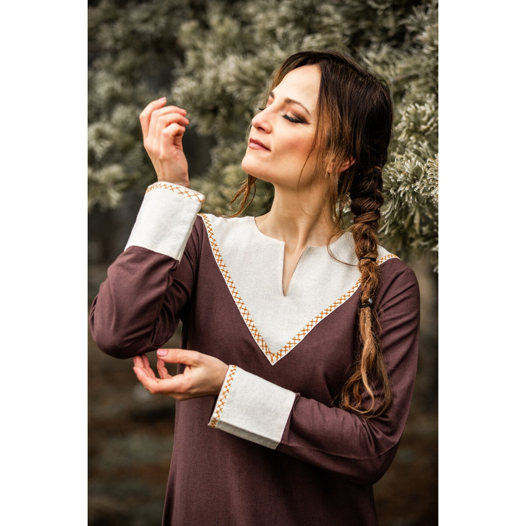 Product image Medieval Dress Jorunn brown-beige