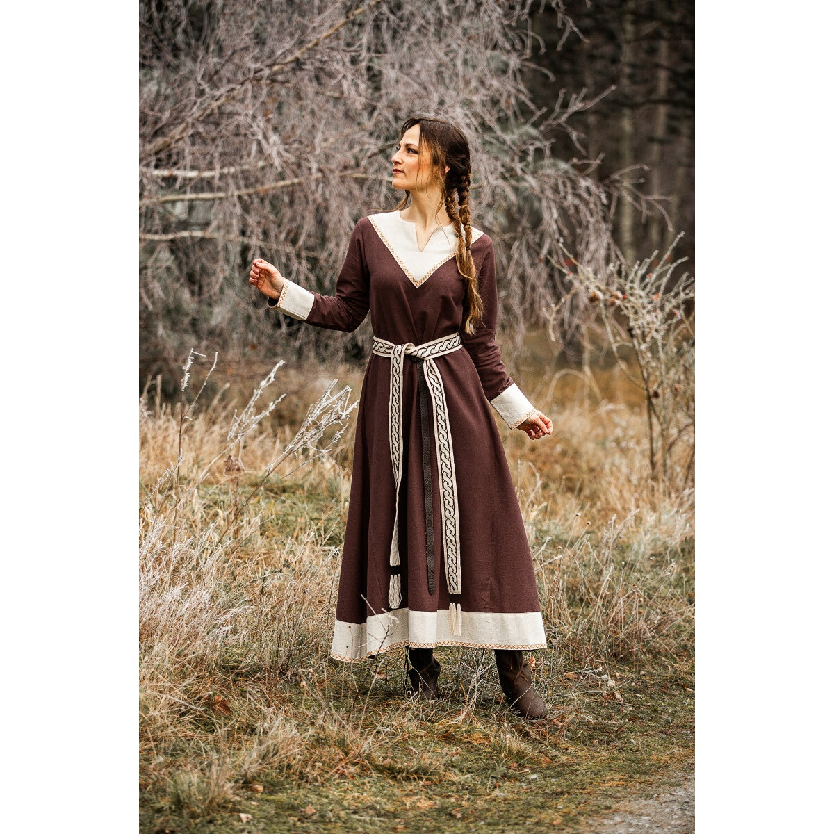 Product image Medieval Dress Jorunn brown-beige