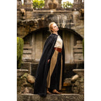 Product image Medieval Cloak with Embroidery Erna black
