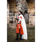 Product image Medieval Templar Cloak Baldwin white-red