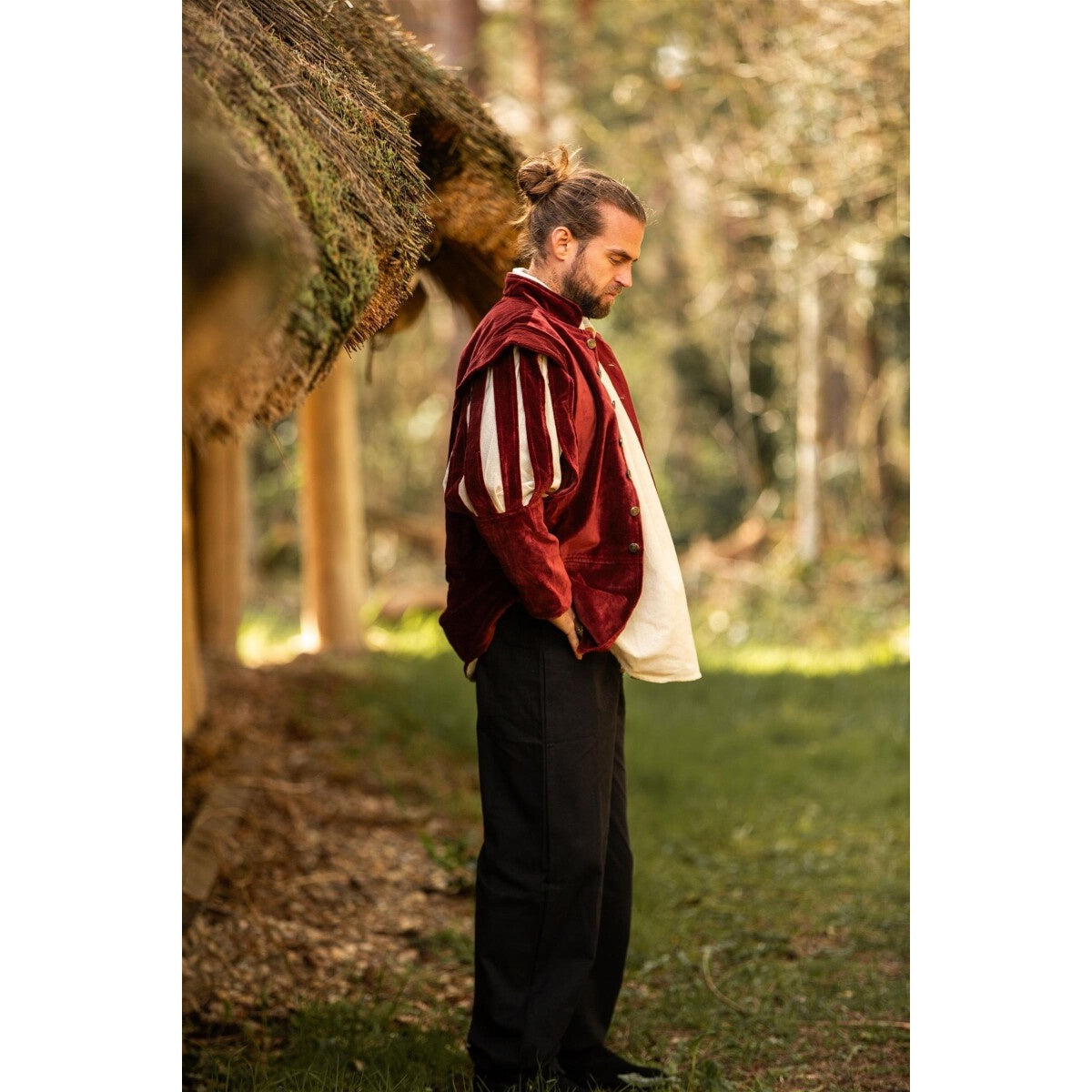 Product image Medieval Landsknecht Doublet Brandolf red