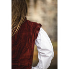 Product image Medieval Noble Velvet Doublet Pierre red
