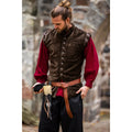 Product image Medieval Noble Velvet Doublet Pierre brown