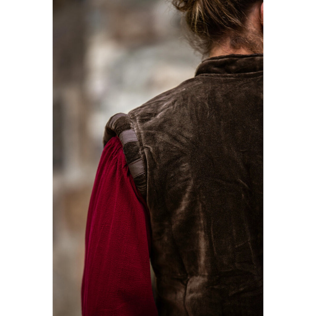 Product image Medieval Noble Velvet Doublet Pierre brown