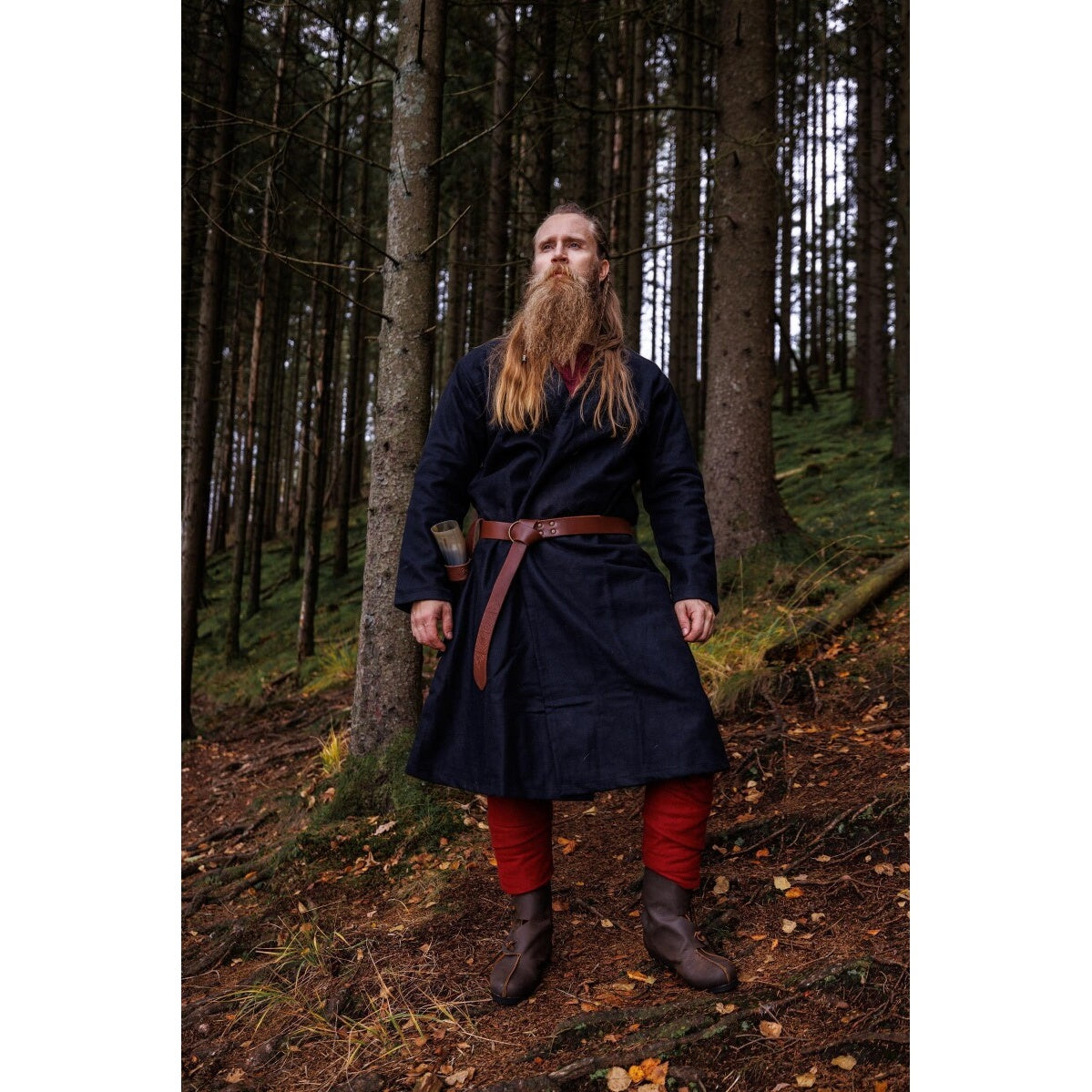 Product image Medieval Wool Tunic Coat Balder black