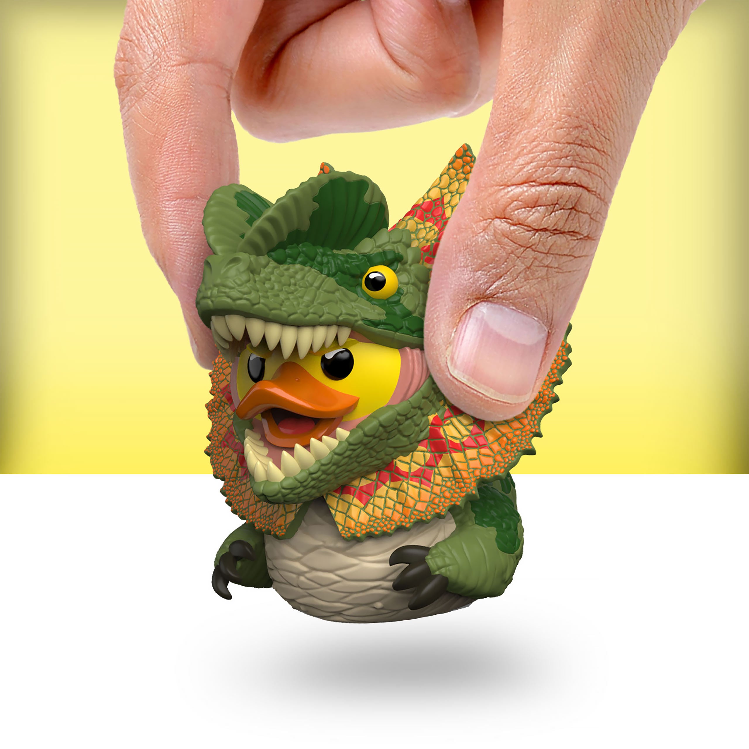 Product image Jurassic Park - Dilophosaurus Mini TUBBZ Collectible Duck