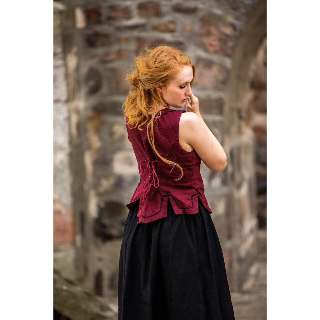 Product image Medieval Bodice Vest Selma red