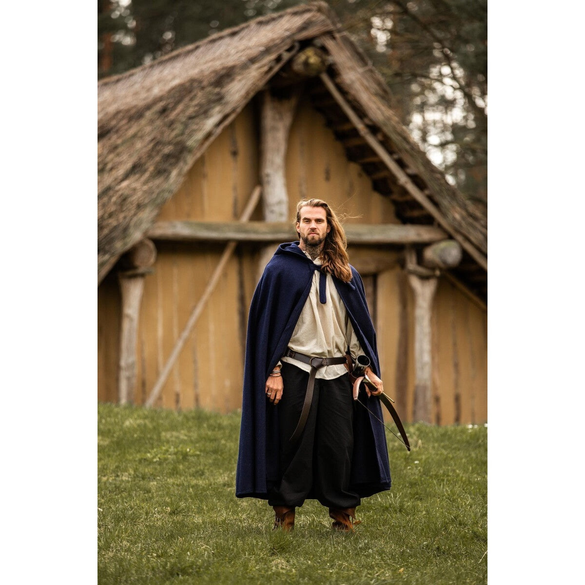 Product image Medieval Wool Cloak Hervir 131 cm